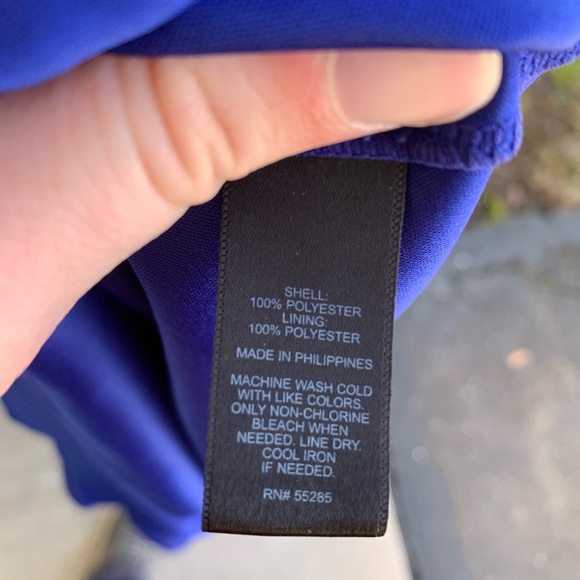 Express Cobalt Blue Dress - Picture 10 of 12